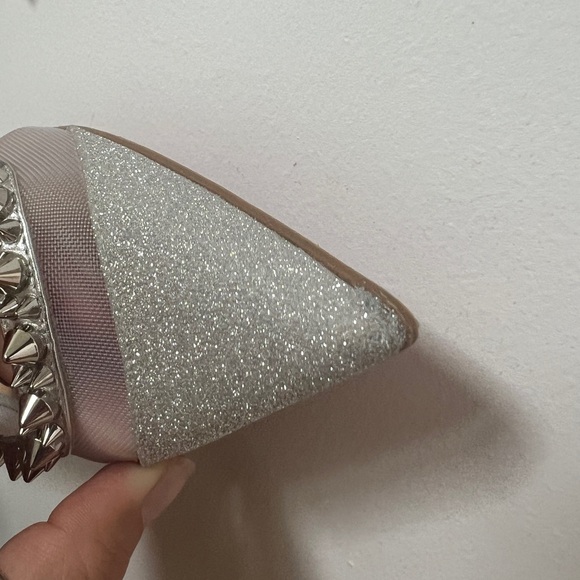 Christian Louboutin Galativi Spikes Ballet Flats Mesh - Picture 10 of 11